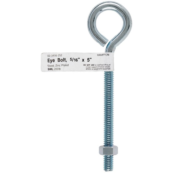 Hampton Eye Bolt Steel, Zinc Plated 02-3456-252 - main